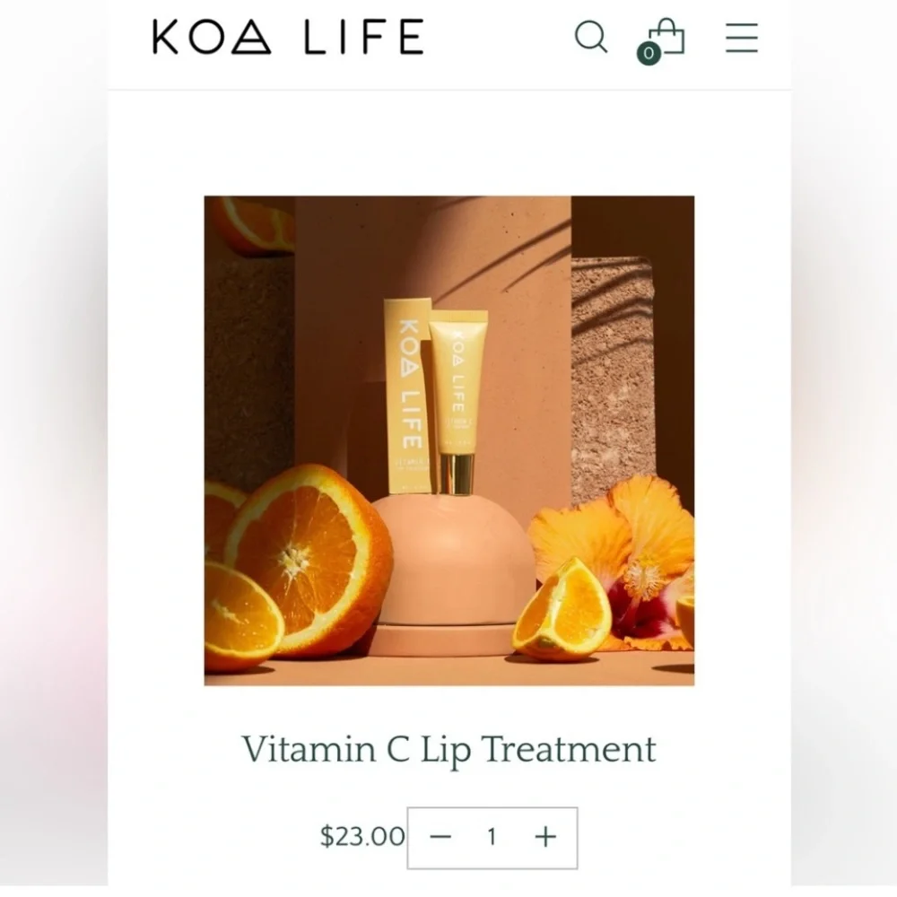 koa vitamin c lip treatment LIFE Treatment, Glowiest Lip Mask & Clinique Lipstick NEW Glutathione Is a Popular lethargic Give your lips the Size:10 ml.